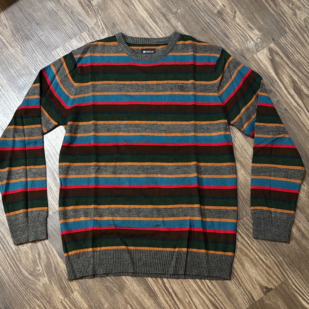 Matix multicolor striped sweater